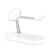 Tech-Protect A12 3in1 MagSafe Inductive Charger for Smartphone/Headphones/Smartwatch - White