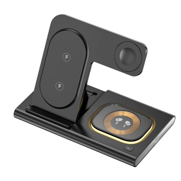 JELLICO wireless charger 3in1 W12 15W Black
