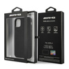 Etui AMG Leather Hot Stamped na iPhone 11 / Xr - czarne