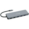 Verbatim Adapter Hub USB-C - 2xHDMI/DP/  Eternet/6xUSB-A/Jack 3.5mm/2xUSB-C aluminiowy/aluminum 32153