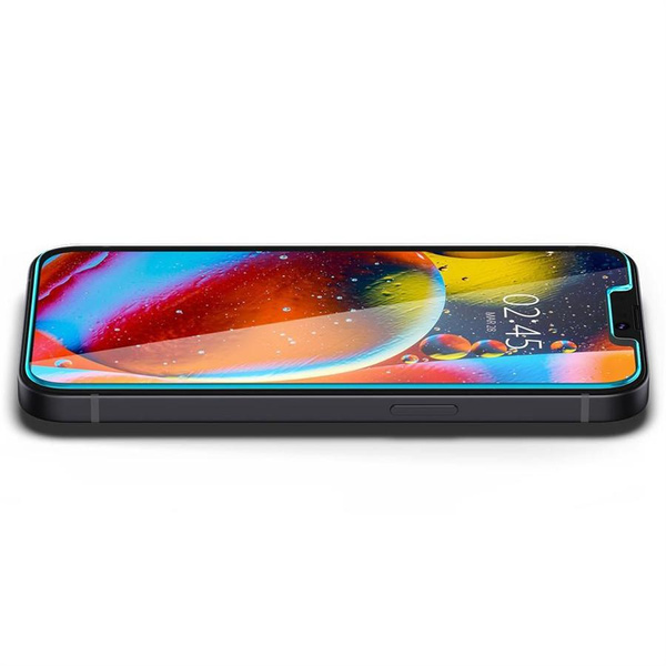 Szkło hartowane Spigen Glas.tR EZ Fit na iPhone 13 / 13 Pro / 14 / 16e - 2 szt.