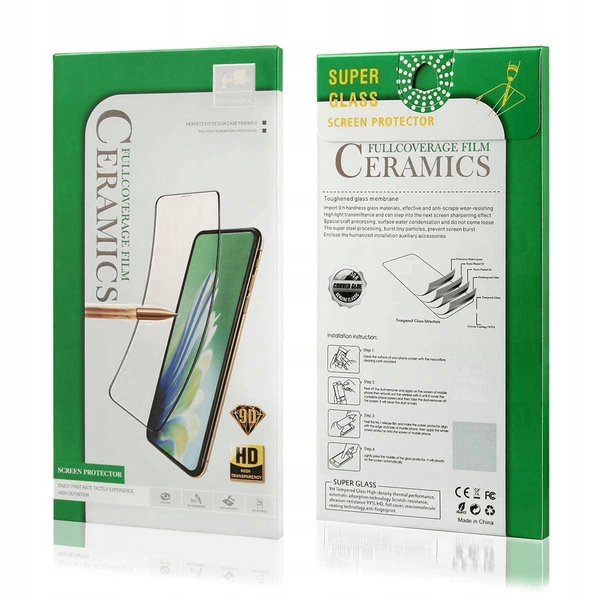 SZKŁO HARTOWANE CERAMICZNE PREMIUM FLEX SAMSUNG GALAXY M02 4G CZARNE