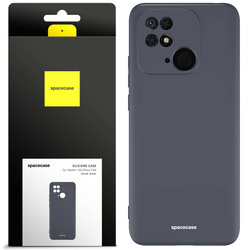 Spacecase Etui Silicone Case Redmi 10C/Poco C40 black