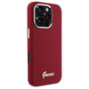 Guess GUHCP16LSMBSLM iPhone 16 Pro6.3" magenta hardcase Silicone Script Metal Logo