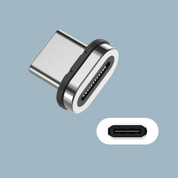 Beline Adapter magnetyczny USB-C 100W     srebrny/silver DAC BLNAM01