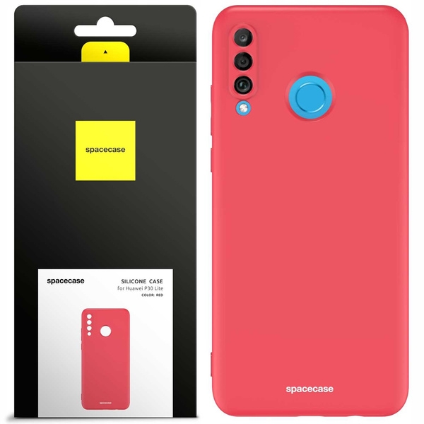 Spacecase Etui Silicone Case Huawei P30 Lite red