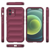 MAGIC SHIELD CASE CASE FOR IPHONE 13 FLEXIBLE ARMORED CASE BURGUNDY