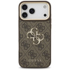 Etui Guess 4G Big 4G Classic Logo Big    Strap Metal Buttons do iPhone 17 Pro Max brązowy
