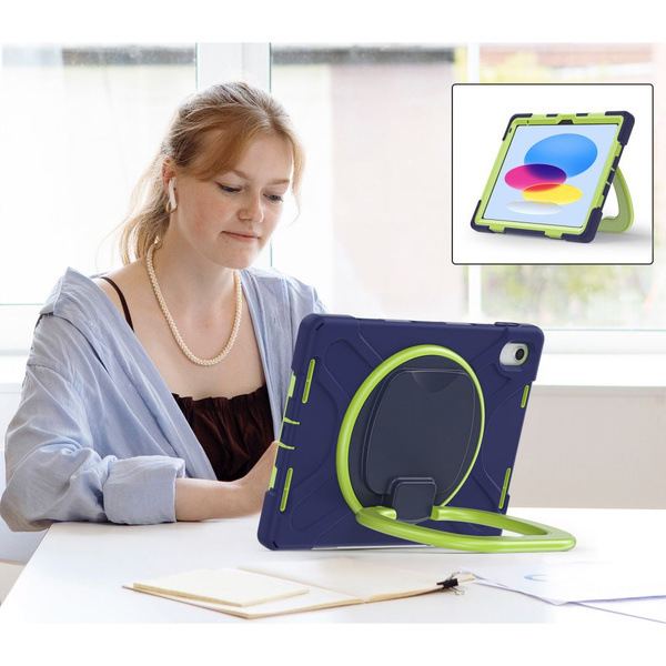 TECH-PROTECT X-ARMOR IPAD 10.9 10 / 2022 NAVY/LIME