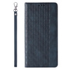 MAGNET STRAP CASE FOR IPHONE 12 POUCH WALLET + MINI LANYARD PENDANT BLUE