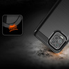 Carbon Case elastyczne etui pokrowiec Motorola Moto G100 / Edge S czarny