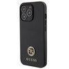 Guess GUHCP13LPS4DGPK iPhone 13 Pro 6.1" czarny/black hardcase Strass Metal Logo