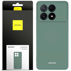 Spacecase Etui Silicone Case Poco X6 Pro 5G dark green