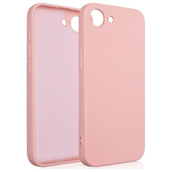 Etui Beline Silicone iPhone 16e          różowo-złoty/rose gold