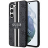 GUESS GUHCS23SP4RPSK S23 S911 CZARNY/BLACK HARDCASE 4G PRINTED STRIPE