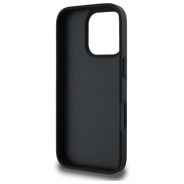 DKNY DKHCP16XPRTHSLK iPhone 16 Pro Max   6.9" czarny/black hardcase Texture Pattern Tonal Stripe