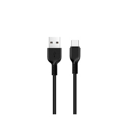 Kabel USB A do USB C Hoco 2,4A 3 m X20 czarny