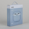 Etui Uniq Lino na AirPods 3 - błękitne