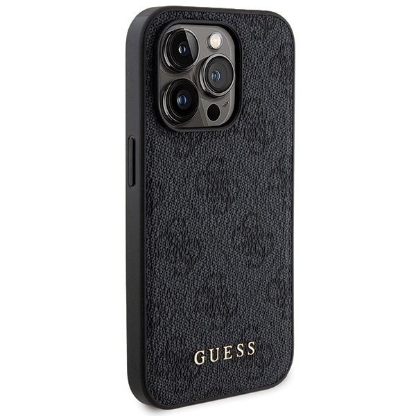 Zestaw Guess GUBPM5P13X4GEMGK iPhone13 Pro Max 6.7" hardcase + Powerbank 5000mAh MagSafe czarny/black 4G Metal Logo