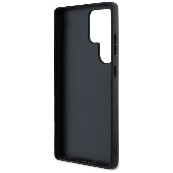 Etui Guess Grained Big 4G Logo Small     Classic Logo do Samsung Galaxy S25 Ultra czarny