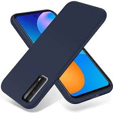 ETUI SILICONE CASE HUAWEI P SMART 2021 GRANATOWY