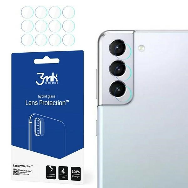 Szkło na aparat 3mk Lens Protection™ hybrydowe na Samsung Galaxy S21+ 5G