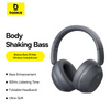 Baseus słuchawki bezprzewodowe Bass 35 Max Wireless Headphones szare