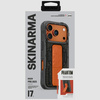 Etui Skinarma Phantom do iPhone 17 Pro   Magnetic Charging + Grip Stand oliwkowy