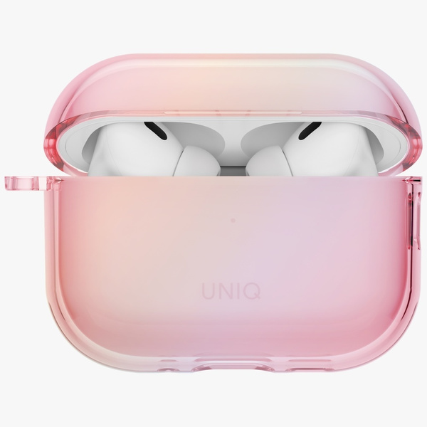 Etui UNIQ Iridescia do AirPods Pro 3 Hang Case pink prism