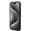DKNY DKHMP15XPSHRPSK iPhone 15 Pro Max6.7" czarny/black hardcase Leather Monogram Pattern Metal Logo MagSafe