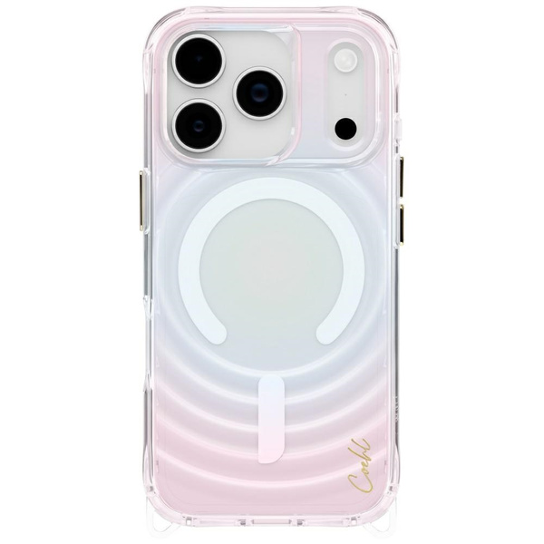 Etui UNIQ Coehl Vela do iPhone 17 Pro    Magnetic Charging opal