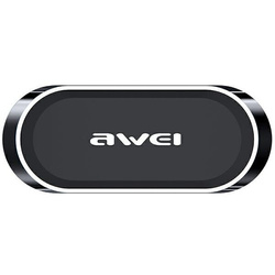 AWEI magnetyczny uchwyt samochodowy X20 na kokpit szay/metal gray