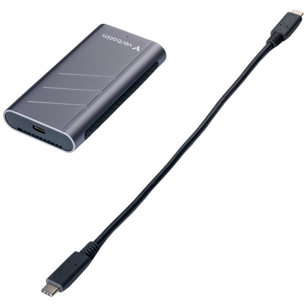 Dysk zewnętrzny Verbatim TurboMetal SSD  4TB USB4 USB-C szary 32023