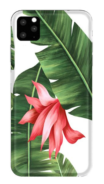 CaseGadget ETUI NADRUK PAPROĆ I KWIAT IPHONE 11
