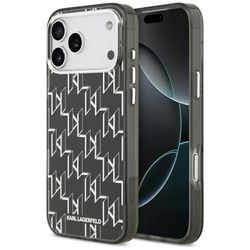 Etui Karl Lagerfeld IML KL Monogram MagSafe do iPhone 17 Pro Max czarny