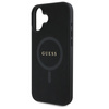 Guess GUHMP16SPSAHMCK iPhone 16 6.1"     czarny/black hardcase Saffiano Classic Logo MagSafe
