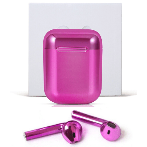 ZESTAW SŁUCHAWKOWY BLUETOOTH TWS JY-01 RÓŻOWE