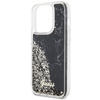 Guess GUHCP14LLCSGSGK iPhone 14 Pro 6.1"czarny/black hardcase Liquid Glitter Marble