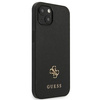 Guess GUHCP13SPS4MK iPhone 13 mini 5,4"czarny/black hardcase Saffiano 4G Small Metal Logo