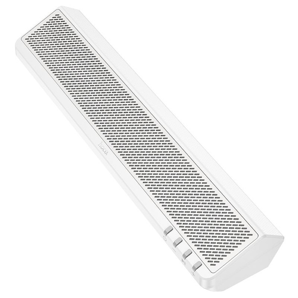 Głośnik bluetooth 2 x 3W Hoco 2w1 BS66 biały