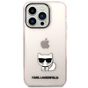 Etui Karl Lagerfeld Choupette Body na iPhone 14 Pro 6,1" - różowe