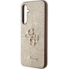 Guess GUHCS23FEHG4SGD S23 FE S711złoty/gold hardcase Glitter Script Big 4G