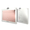 Guess Sleeve GUCS16PSATLP 16" różowy/pink Saffiano Triangle Logo