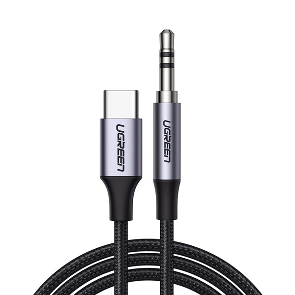 UGREEN CABLE USB C - MINI JACK 3.5MM 1M GRAY (AV143)