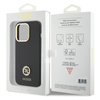 Guess GUHCP15LM4DGPK iPhone 15 Pro6.1" czarny/black hardcase Silicone Logo Strass 4G