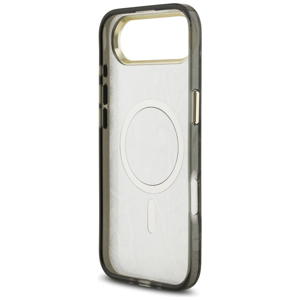 Etui Guess Python Pattern MagSafe do     iPhone Air czarny