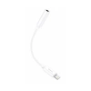 FONENG adapter BM20 Lightning - JACK 3.5MM 0.1M Biały