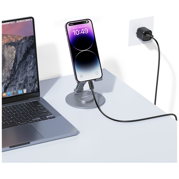 Kabel USAMS KY Series US-SJ694 2.4A      Lightning do USB-A 2m biały