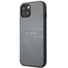 Guess GUHCP13SPSASBGR iPhone 13 mini 5,4" szary/grey Saffiano Strap