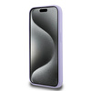 Karl Lagerfeld KLHMP15LSCMKCRHU iPhone 15 Pro 6.1" fioletowy/purple hardcase Silicone KC Heads Ring MagSafe